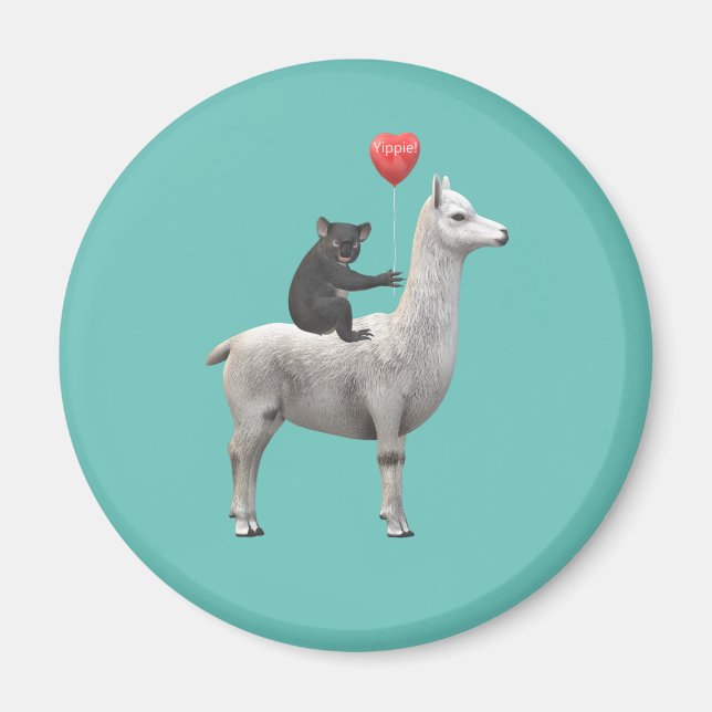 Aimant Yippie ! Un Australien au Pérou (Devant)