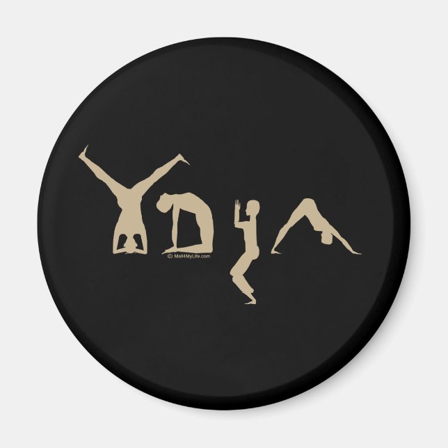 Aimant Yoga (Devant)