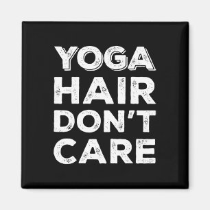 Aimant Yoga Cheveux N'ont Pas D'importance Drôle Tank Mus