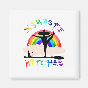 Aimant Yoga des sorcières Namaste féminines