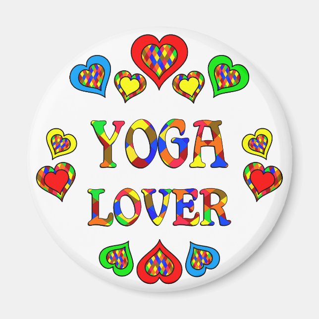 Aimant Yoga Lover (Devant)