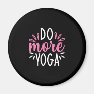 Aimant Yoga Lover Faire plus de yoga