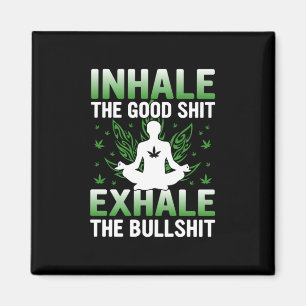 Aimant Yoga Lover Yoga Inhale Le Bon