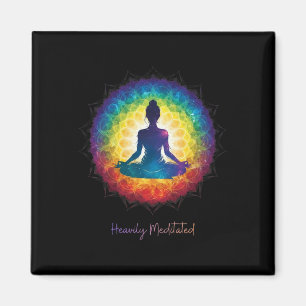 Aimant Yoga très méditatif Inspirant Zen paisible