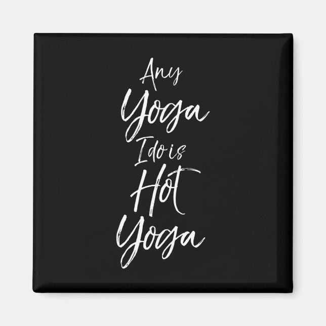 Aimant Yoga Workouts Fitness Design Studio Women's Hot Yo (Devant)