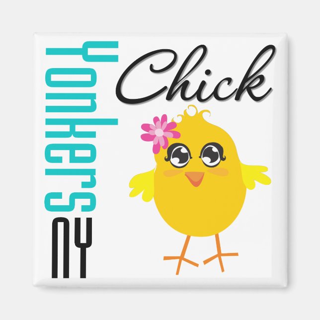Aimant Yonkers NY Chick (Devant)