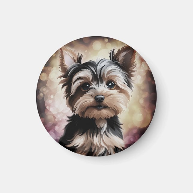 Aimant Yorkie, Chien, Animal de compagnie (Devant)