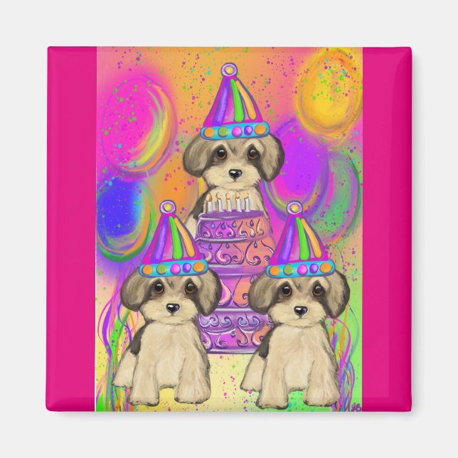Aimant Yorkie Poo (Devant)