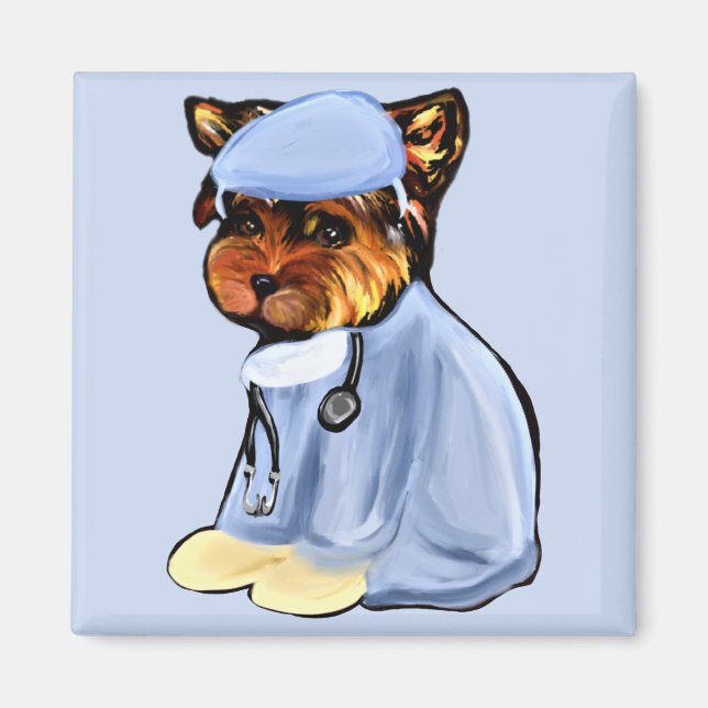 Aimant Yorkie Poo (Devant)