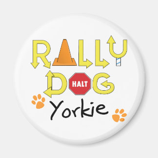 Aimant Yorkie Rally Dog