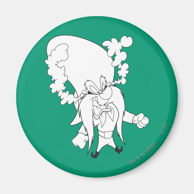 Aimant Yosemite Sam furieux (Devant)