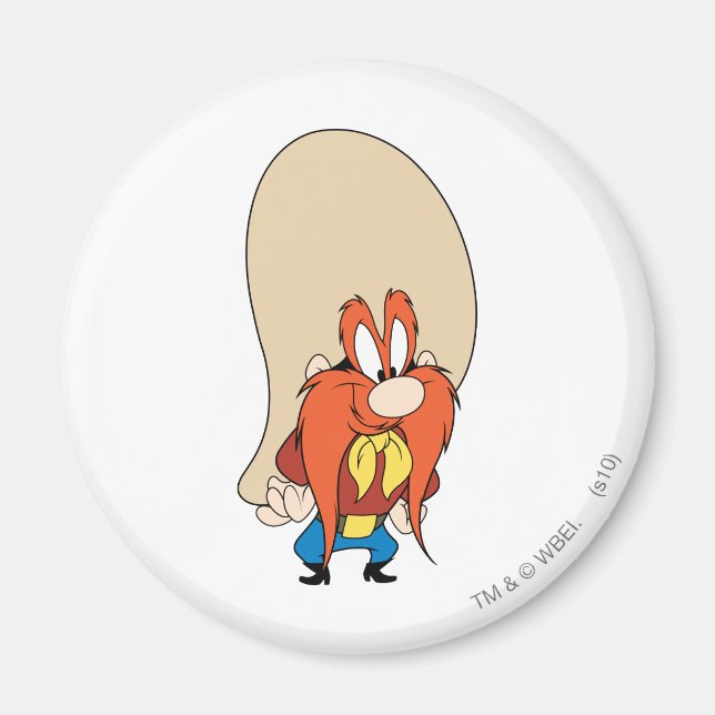 Aimant Yosemite Sam Hands sur les hanches (Devant)