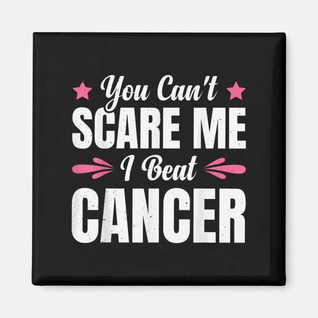 Aimant You Can't E Me I Beat Cancer  (Devant)