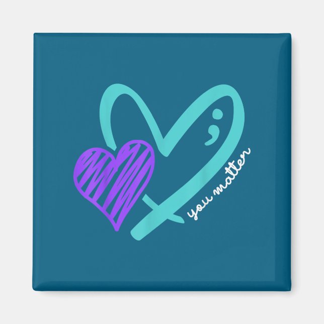 Aimant You Don't Let Your Story End Suicide Awareness  (Devant)