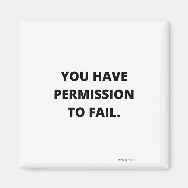 AIMANT YOU HAVE PERMISSION TO FAIL (Devant)