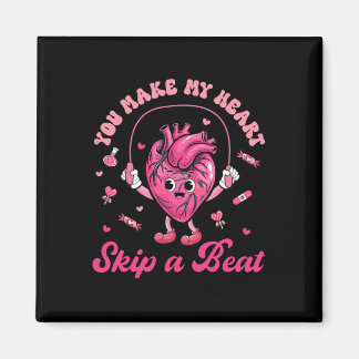 Aimant You Make My Heart Fun Skip On A Beat Cardiac Nurse