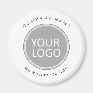 Aimant Your Business Logo Promoteur Business Company