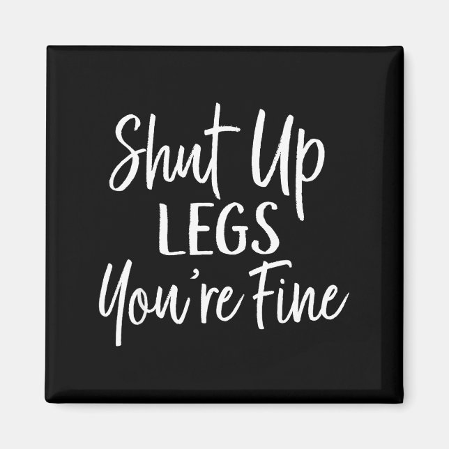 Aimant You're Fine Shirt For Gym - Funny Workout  (Devant)