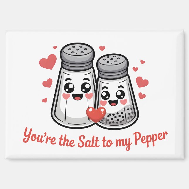 Aimant You're the Salt to my pepper (Recto)