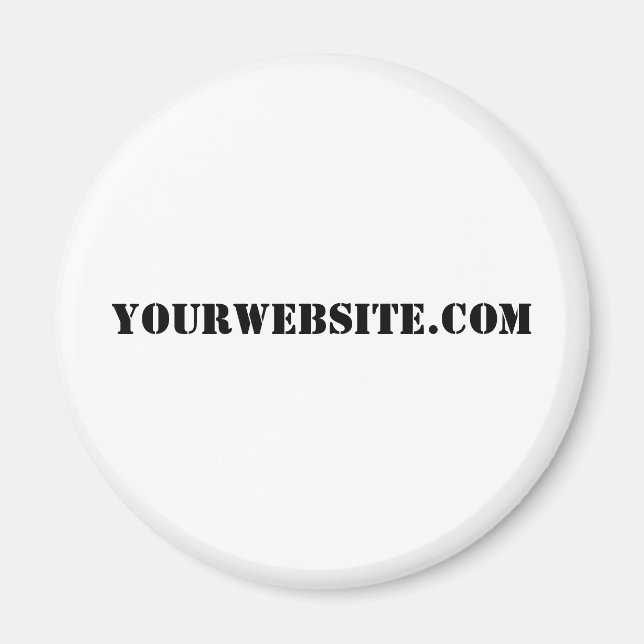 Aimant YourWebSite.com (Devant)