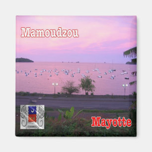 Aimant YT - Mayotte - Mer près de Mamoudzou