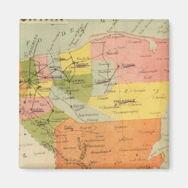 Aimant Yucatan, Mexique 2 (Devant)