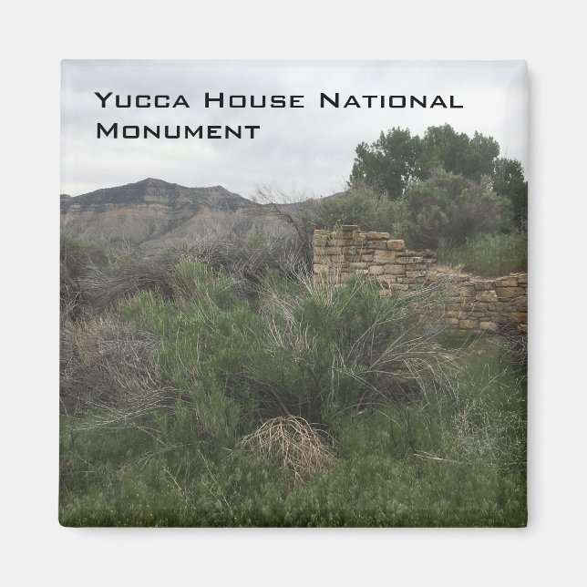 Aimant Yucca House National Monument (Devant)