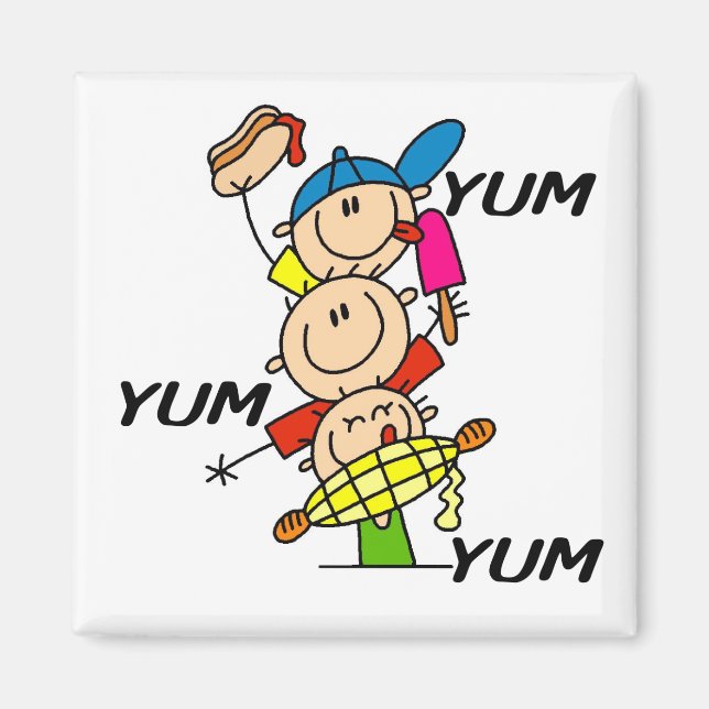 Aimant Yum Yum Été (Devant)