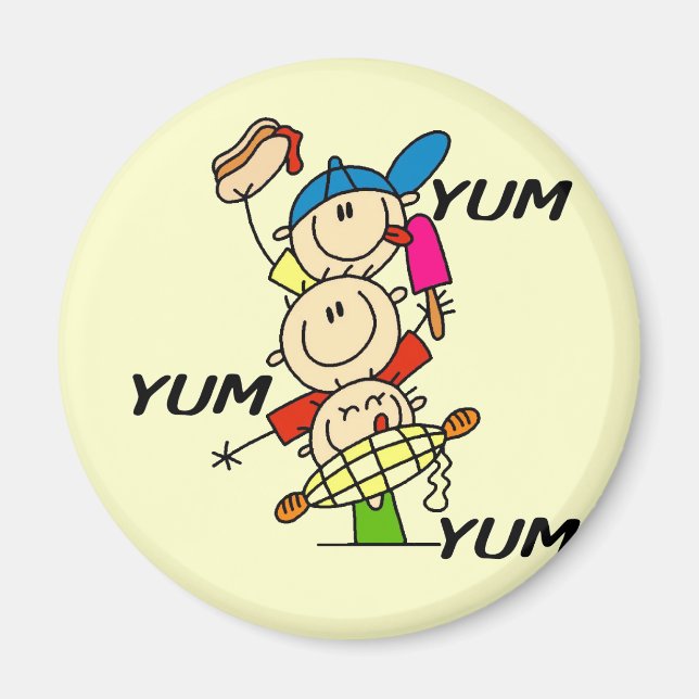 Aimant Yum Yum Été (Devant)