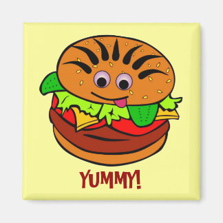 Aimant Yummy Hamburger