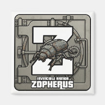 Z est pour Zopherus (Coléoptère blindé) – ABC de s