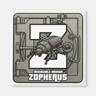 Aimant Z est pour Zopherus (Coléoptère blindé) – ABC de s