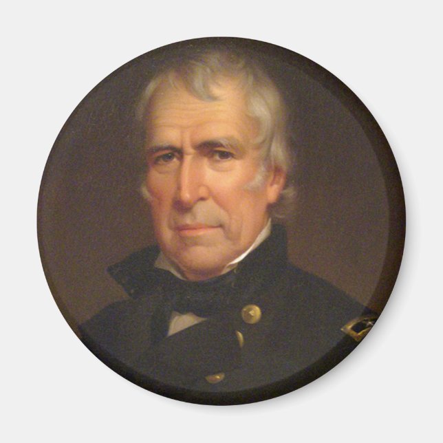 Aimant Zachary Taylor 12 (Devant)