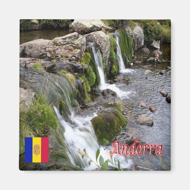 Aimant zAD014 ESTANY DE TRISTAINA DE BAIX Andorre, Fidge (Devant)