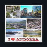 Aimant zAD019 I LOVE Andorra, Mosaic, Frigo<br><div class="desc">Vous y trouverez le souvenir de vos vacances. (zAD019 I LOVE Andorra,  Mosaic Fridge magnet). Amaze amis et parents avec les souvenirs uniques de votre voyage. Essaie-nous ! #LeoPepeDesign - europe andorra,  leopepedesign,  voyage en photo tourisme,  cadeau gadget frigo aimant,  collage mosaïque pot pourri.</div>