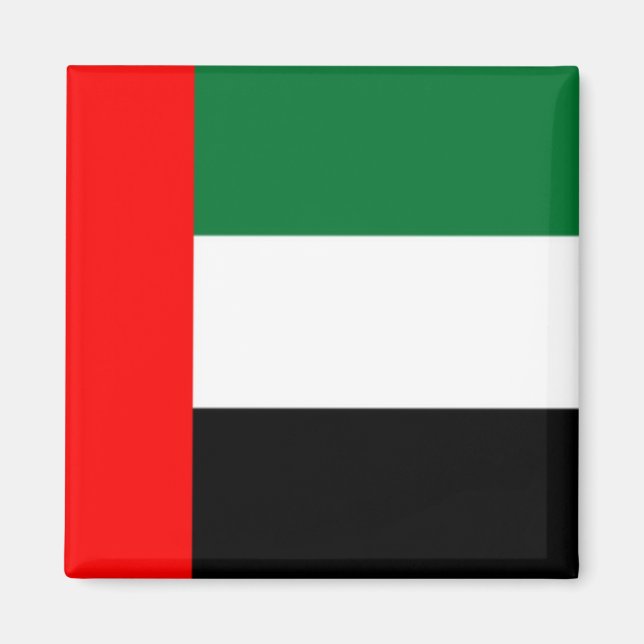 Aimant zAE001 ÉMIRATS ARABES UNIS DRAPEAU RÉfrigérateur d (Devant)