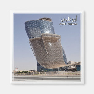 Aimant zAE057 CAPITAL GATE Abu Dhabi, EAU, Asie