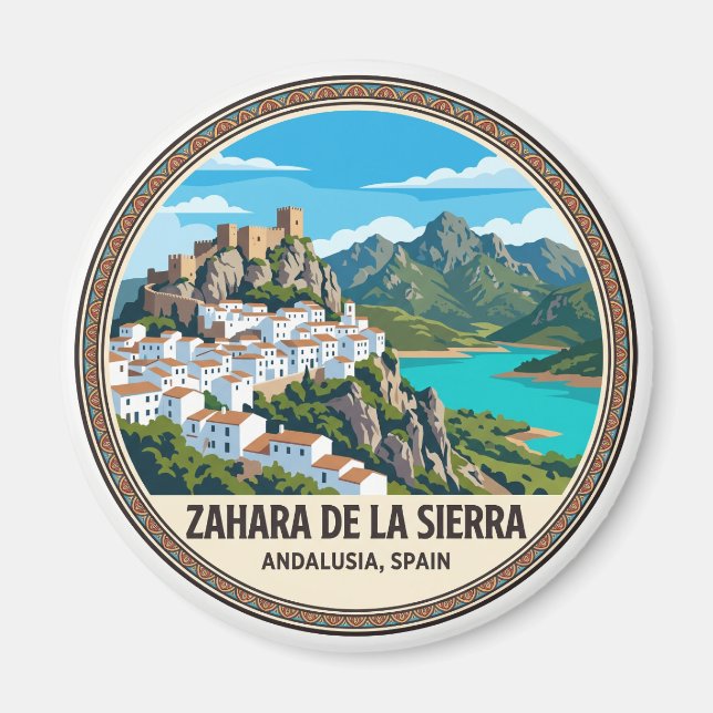 Aimant Zahara de la Sierra Espagne (Devant)