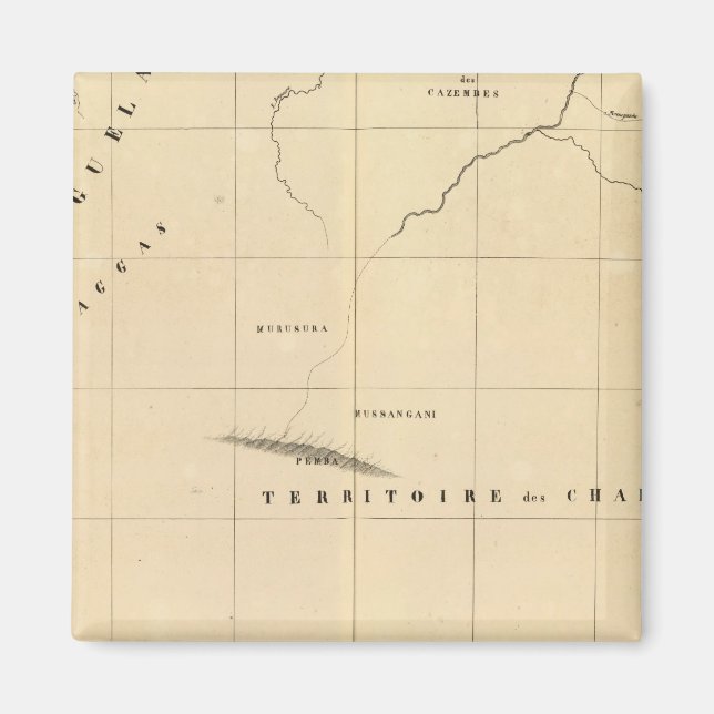 Aimant Zambie, Afrique 45 (Devant)