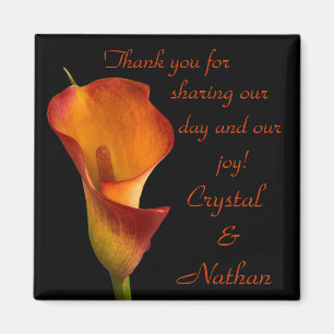 Aimant Zantedeschia de flamme