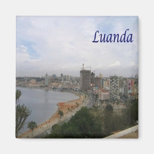 Aimant zAO006 LUANDA, Angola, Afrique, Réfrigérateur
