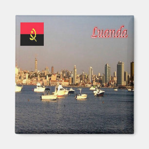 Aimant zAO007 LUANDA, Afrique, réfrigérateur