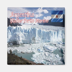 Aimant zAR015 PERITO MORENO GLACIER, Santa Cruz, Fridge
