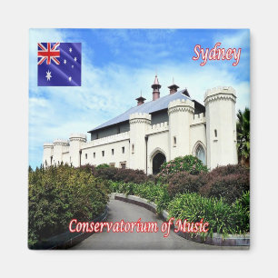 Aimant zAU037 SYDNEY, Conservatoire de Musique, Frigo