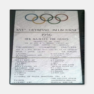 Aimant zAU080 1956 XVIe Olympiade MELBOURNE, Frigo