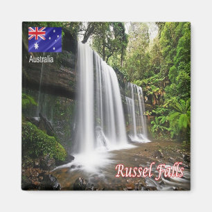 Aimant zAU108 CHUTES DE RUSSEL, Australie, Océanie, Frigo