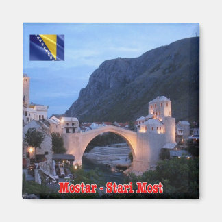 Aimant zBA009 MOSTAR STARI MOST Bosnie-Herzégovine,