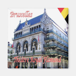 Aimant zBE014 BRUXELLES - Théâtre royal flamand