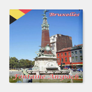 Aimant zBE027 BRUXELLES BRUXELLES Fontaine Anspach,