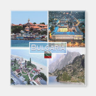 Aimant zBG003 Carré d'indépendance SOFIA Nesebar - Réfrig